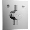 Hansgrohe DuoTurn E - Batéria pod omietku pre 2 spotrebiče, chróm 75417000