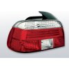 TUNING-TEC Zadné svetlá číra, BMW 5, E39, 1995-2000, Sedan, Red White