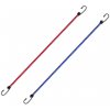 DEMA Pružný upínací popruh s hákom / gumicuk 8 mm x 45 cm, 2 ks