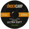 UnderCarp Nadväzcová šnúra ULTRA SOFT Zelená 20m Nosnosť (lb): 35lb