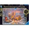 RAVENSBURGER Svietiace puzzle Vianočné zátišie 500 dielikov