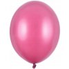 Balóny Partydeco Metallic Hot Pink Strong 23 cm 100 kusov