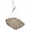 homba® zen mini závesné kreslo bavlnené béžové (2-10 rokov)