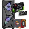 Herný počítač Ryzen 5 4,2 GHz || RTX 3050 6 GB || 16 GB/2 TB SSD Win11