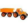 Teddies Traktor s vlekom na voľný chod 53 cm