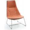 Profim Kreslo Chic Lounge, nohy Metallic, látka Synergy LDS 73
