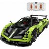 Rastar 25010 Pagani Huayra BC RC Car Kit 1:8, čierno-zelená