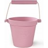 Bigjigs Toys Plážový vedierko svetlo ružový