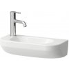 Laufen Lua - Umývadielko 50x23 cm, bez prepadu, otvor na batériu vľavo, biela H8150820001131
