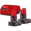 MILWAUKEE MILWAUKEE M12NRG-602 NRG set akumulátorov a nabíjačky - 4933451903
