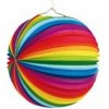 Papierový lampión Rainbow priemer 25 cm
