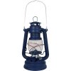 Origin Outdoors petrolejová lampa 25cm Hurricane BLUE