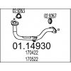 Výfukové potrubie MTS 01.14930