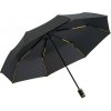 Skladací dáždnik FARE®-Mini Style, priemer 98 cm , Black/Euro Blue Farba: black/yellow