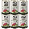 WILD FARM PURE MONO Jeleň, brokolica a brusnice 6x400 g jednozložkové krmivo pre psov