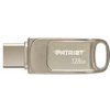 Patriot TAB T560/128GB/USB 3.2/USB-A + USB-C/Strieborná (PS128GT560DS5D)