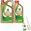 SADA OLEJ CASTROL EDGE TURBO DIESEL 5V40 6L + PRÍVESOK