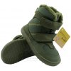 Protetika Zimná barefoot detská obuv Leno khaki