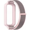 Nylónový náhradný náramok pre Xiaomi Smart Band 9 Active a Redmi Band 3 Farba: ružová
