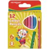 Farbičky KEYROAD Mini, 12 farieb