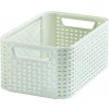 Curver úložný box RATTAN Style2 - S - krémová 03614-885