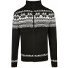 Pánsky sveter Brandit Cardigan Norweger čierny