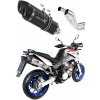 Aprilia Pegaso 650 Strada 2007 - 2010 ladený výfuk HP1 BLACK + dB killer medium