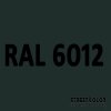 RAL 6012 akrylová auto farba lesklá alebo matná 1 liter + tužidlo + riedidlo (RAL6012 BLACK GREEN originálny odtieň akrylovej farby s lakom ( ČSN5914 ))