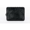 Kožený obal na notebook Čierny Tanger Berber