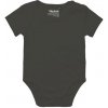 Neutral Dojčenské body s krátkym rukávom NE Charcoal