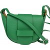 NovaKabelka.sk Roberta Verde kožená talianska crossbody kabelka zelená