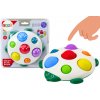 LEAN TOYS Vzdelávacia hračka s Pop-It – korytnačka