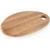 Servírovacia a krájacia doska oválna FEELWOOD 27 x 18 cm