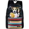 Cogio Kids Italy Školská taška Psík v sprche čierno-farebný