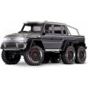 Traxxas TRX-6 Mercedes-Benz G 63 6x6 RTR (strieborný) 1:10