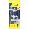 Gilette Gillette Blue 3 (Blue3) Comfort Slalom Strojček na Holenie 3+1ks