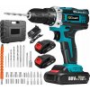 Akumulátorový skrutkovač Gisam 18 V Gisam Drill 3367