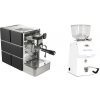Stone Espresso Mine Black + Ascaso H64, white