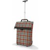 Nákupná taška na kolieskach Reisenthel Trolley M Glencheck Red