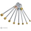 Rock Empire Climbing Stopper Brass Set 1-8 sada vklínencov