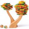 Woody drevená balančná hra Strom 183 dielikov
