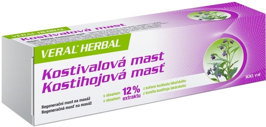 Herbacos Veral Herbal kostihojová masť 100 ml