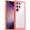 VSETKONAMOBIL 69165 CRYSTAL Ochranný kryt pre Samsung Galaxy S24 Ultra 5G červený