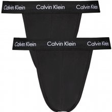 Calvin Klein cotton stretch black tangá 2Pack