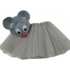 Detský kostým Myš+sukňa (Detská čiapka,maska 3-10 rokov)