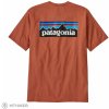 Patagonia P-6 Logo Responsibili-Tee tričko, redtail rust XXL