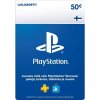 PSN LIVE CARD 50 EUR dobíjecí karta