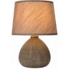 LUCIDE RAMZI Table Lamp E14 H26cm Brown 47506/81/43