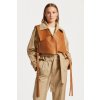 Gant Deconstructed Leather Vest červená