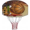 Kubisport Basketbalová doska 90 x 60 cm s košom
